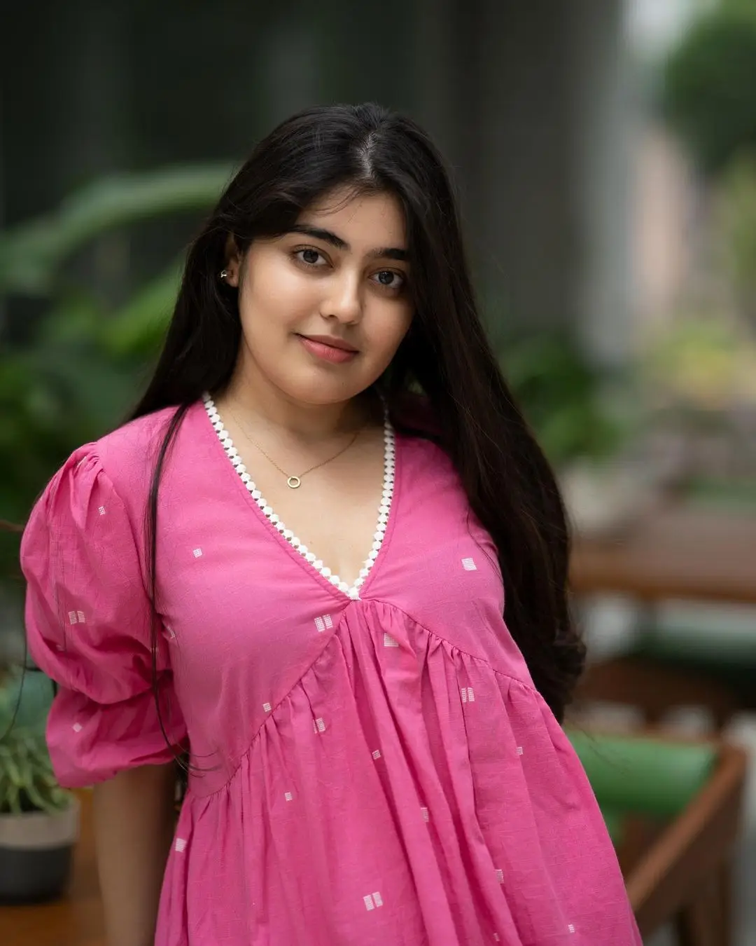 Gargeyi Yellapragada Stills In Pink Dress